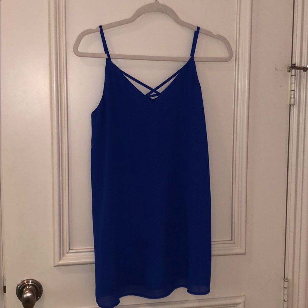 Royal Blue Blouse